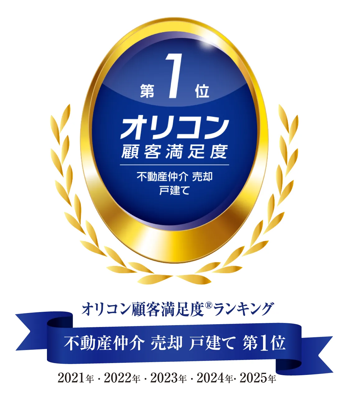 不動産仲介 購入 戸建て オリコン顧客満足度第1位
