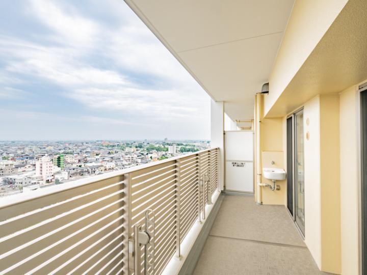 視界に飛び込んでくる遥かな眺望。