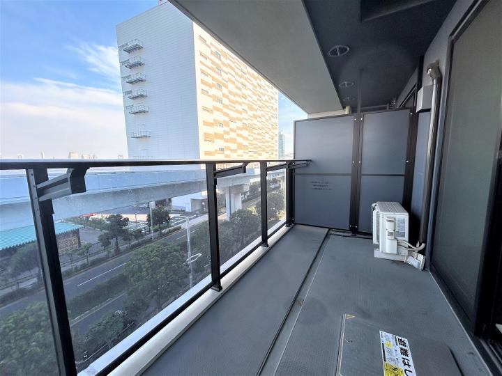 リビング側バルコニー