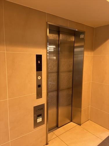 エレベーター（２０２４年１月撮影）