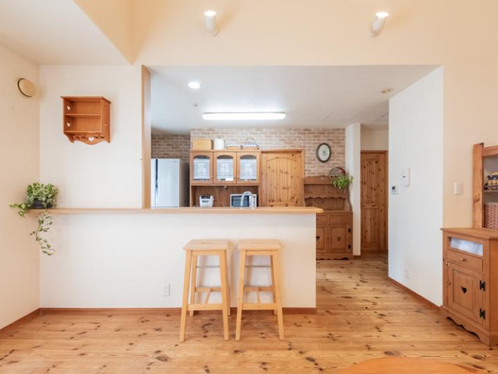 2階　カントリー風リビングです。