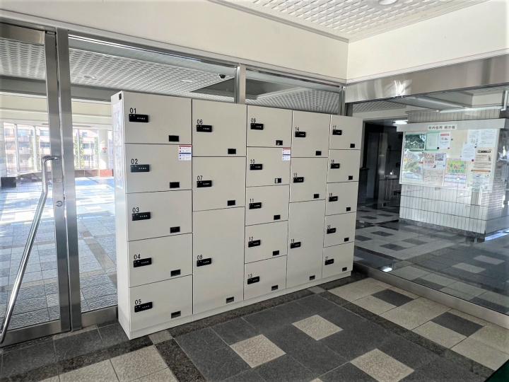 1Fエントランス 宅配ボックス