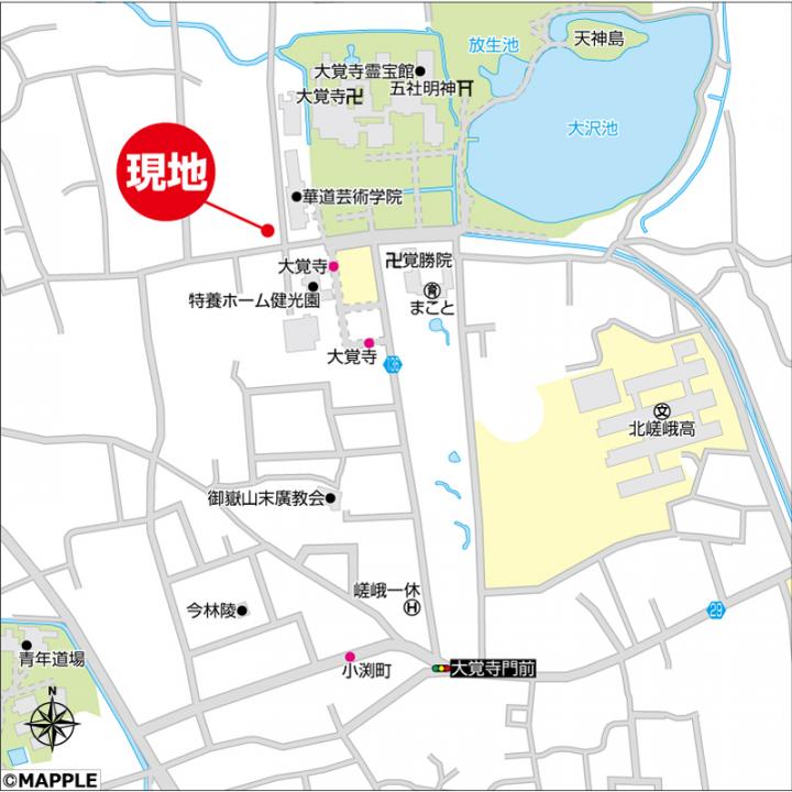 現地案内図