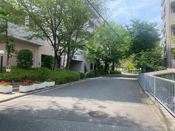 マンション周辺も緑に囲まれております。
