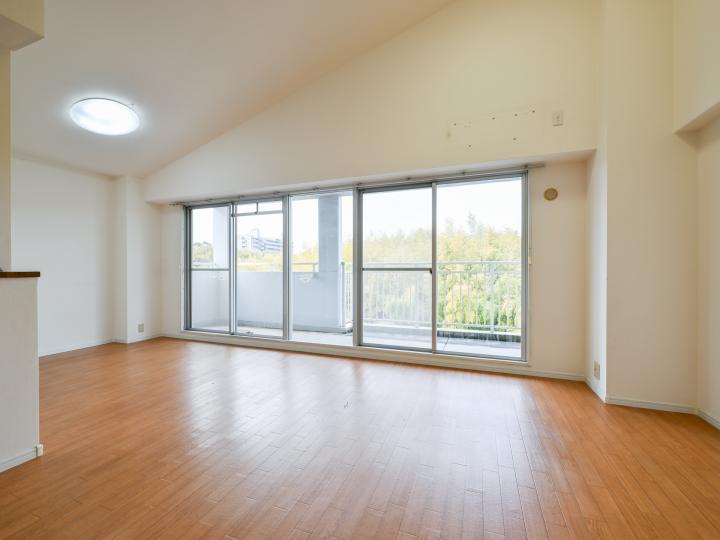 メインバルコニー(西側)に、採光を遮る建物はございません！