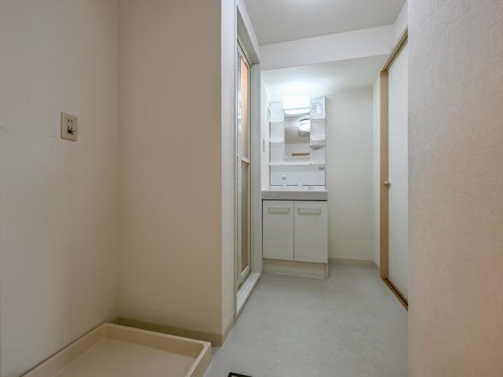 洗面所から、キッチンへの出入りができ、2WAYの動線です！