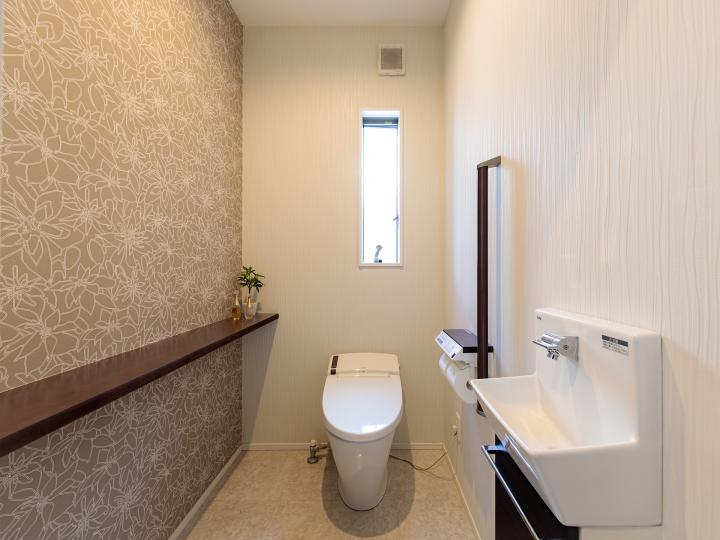 ■トイレには手洗い場がございます!1階・2階にトイレ有り!