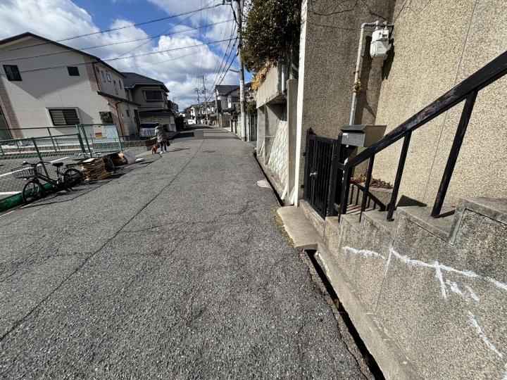 前面道路の写真です。