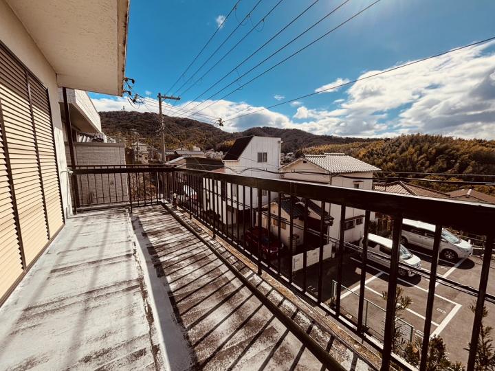 南側バルコニーです。