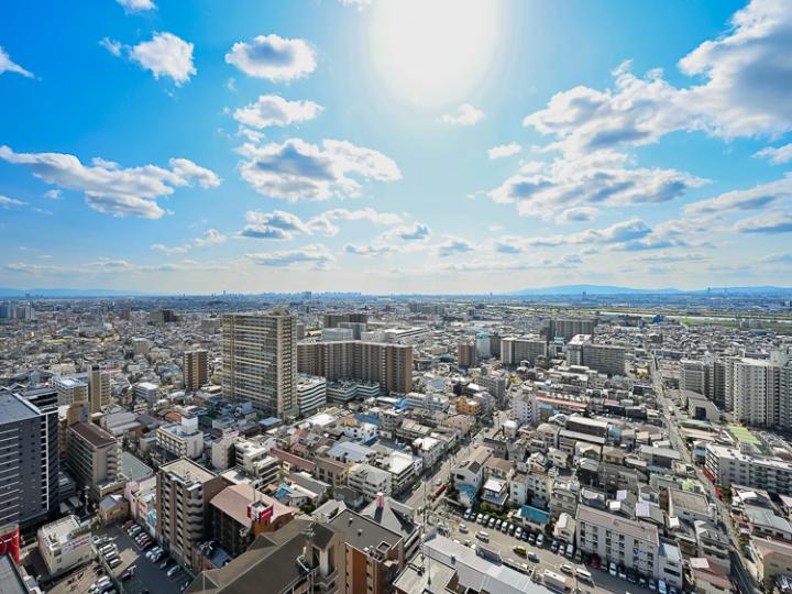 バルコニーからの眺望です(2025年4月4日撮影)