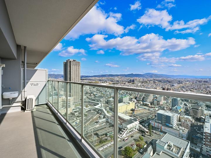 バルコニーからの眺望です(2025年4月4日撮影)