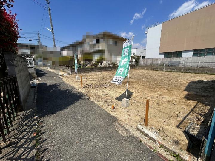 南側道路に面する土地です!