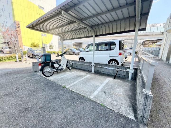 ミニバイク置場