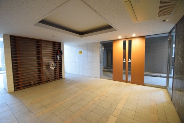 綺麗に管理されているエントランスホール