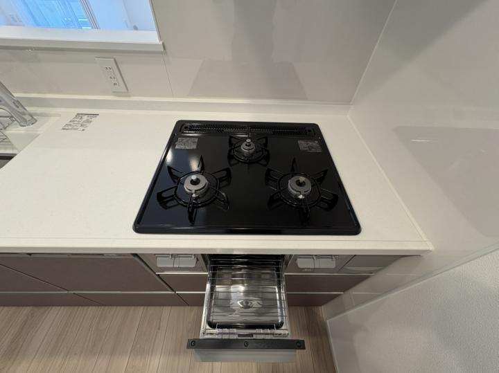 3口コンログリル付き