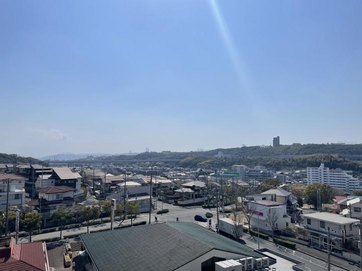 南側バルコニーからの眺望