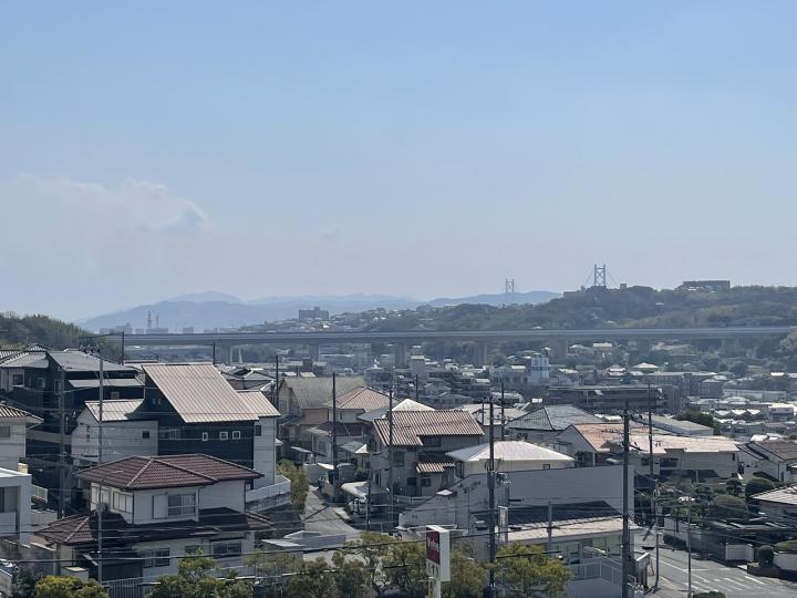 南側バルコニーからの眺望