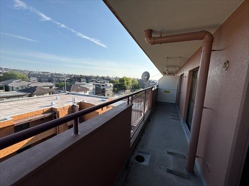 南東側バルコニー