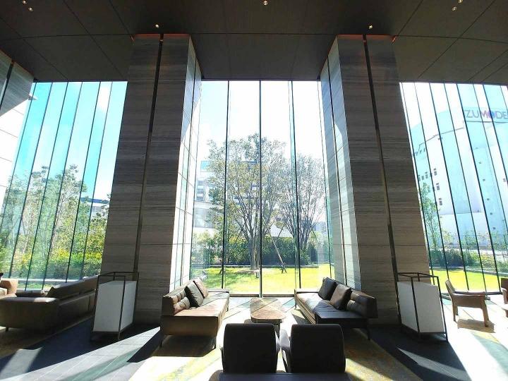 グランドロビー分譲時撮影