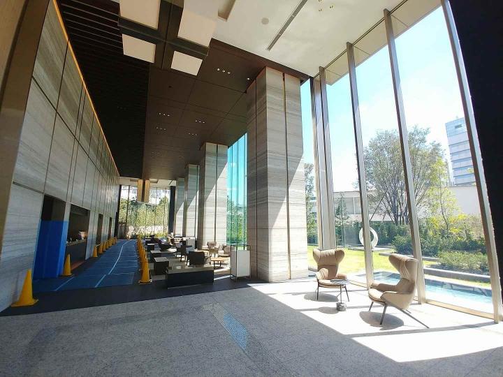 グランドロビー分譲時撮影