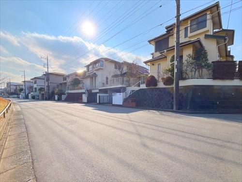 現地含む前面道路（２０２５年１月撮影）