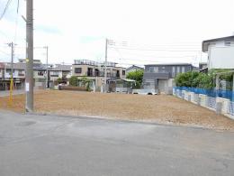 柏市高田　土地　２号地の外観