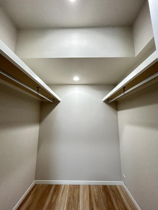 各洋室にウォークインクローゼット付