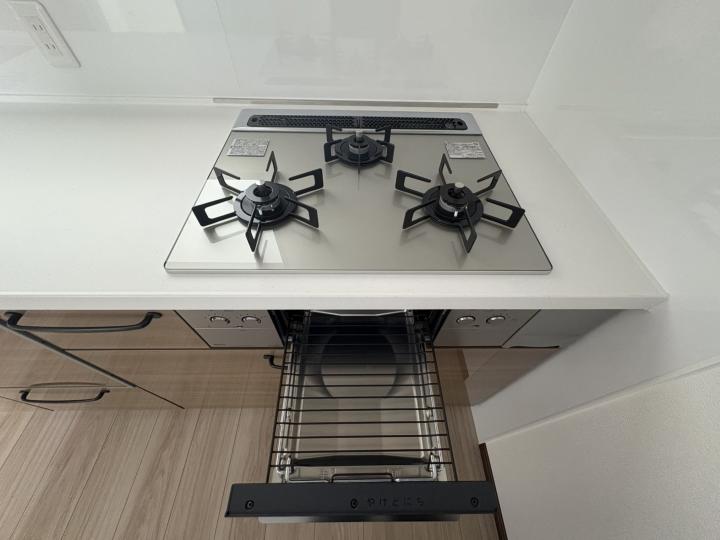 3口コンログリル付き