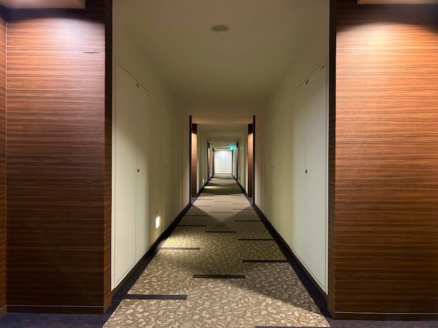 ホテルライクな内廊下設計