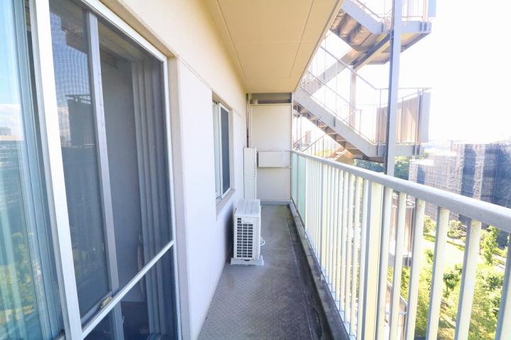 北側バルコニーです。
