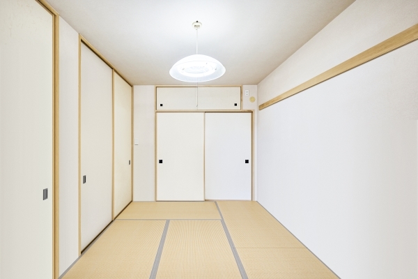 約6.0帖の和室(CGで作成したリフォームイメージです)