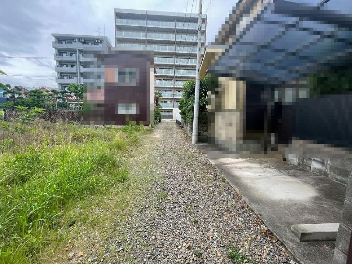 私道部分　再建築不可