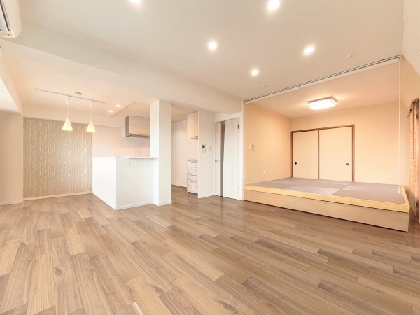 リビング・ダイニング(CGで加工したリフォームイメージ)