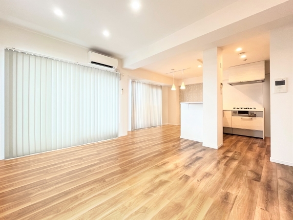 リビング・ダイニング(CGで加工したリフォームイメージ)