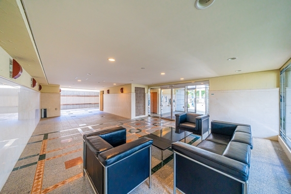 来客時にも利用できるロビー