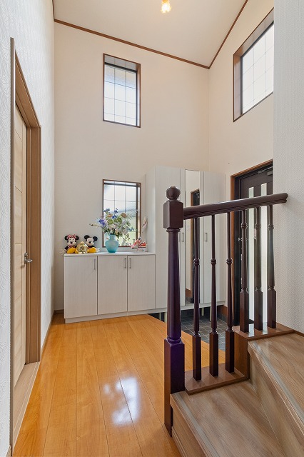 吹き抜け部分です。