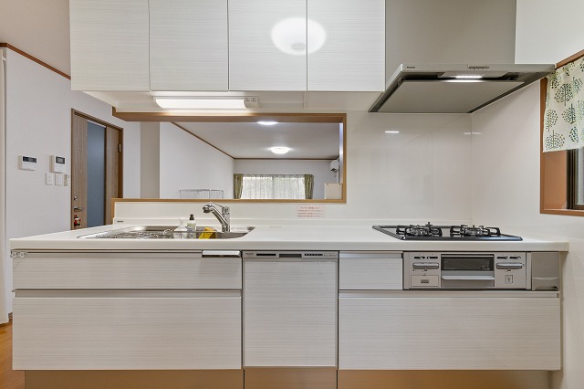 食洗器付きのキッチンです。