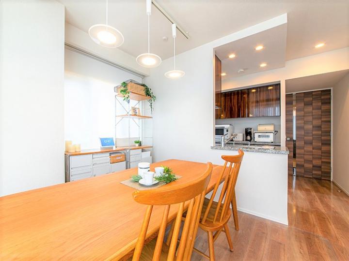 16帖ほどのスペースと間仕切り可能です