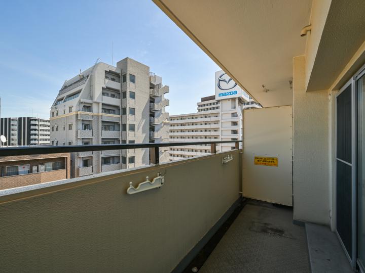 バルコニー眺望(撮影日2025年9月6日)