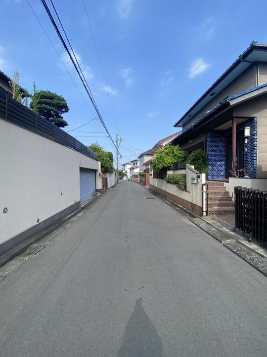 前面道路は公道5m