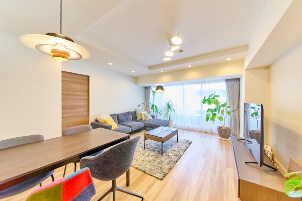 約16.8帖のリビングダイニングキッチン