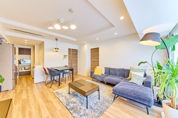 約16.8帖のリビングダイニングキッチン