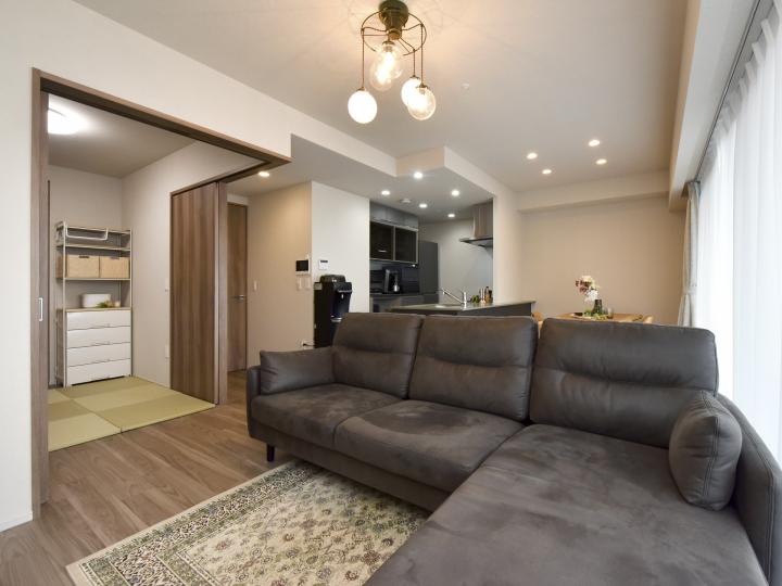 ■リビングの様子です!約15帖ございます!