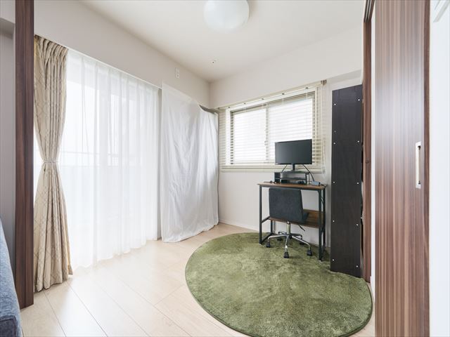 4.5帖の居室、ウォークインクローゼットもございます