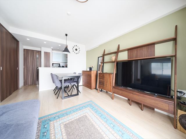 南バルコニーのため陽当りがあります