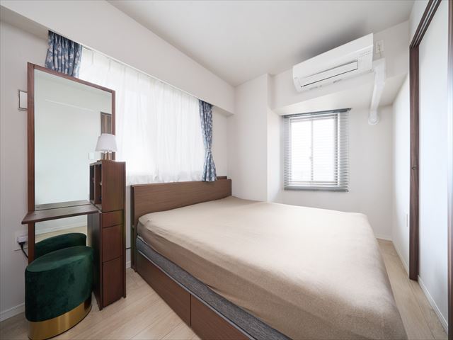 6.1帖の居室、ウォークインクローゼットもございます