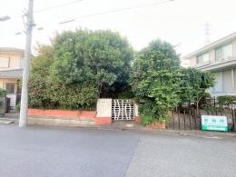 茅ヶ崎市松風台土地の外観