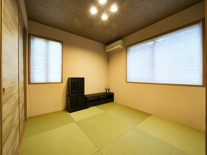 1階には段差の無い和室(約4.5帖)ございます。