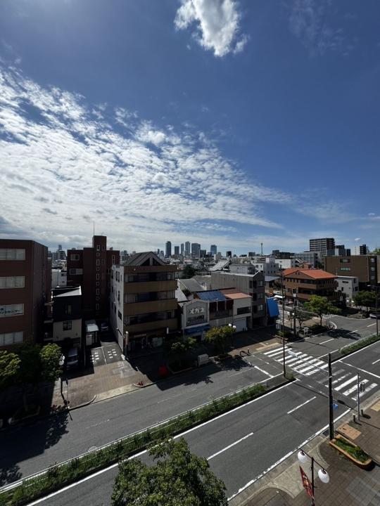 バルコニーからの景色