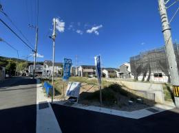 京都市山科区北花山市田町土地の外観